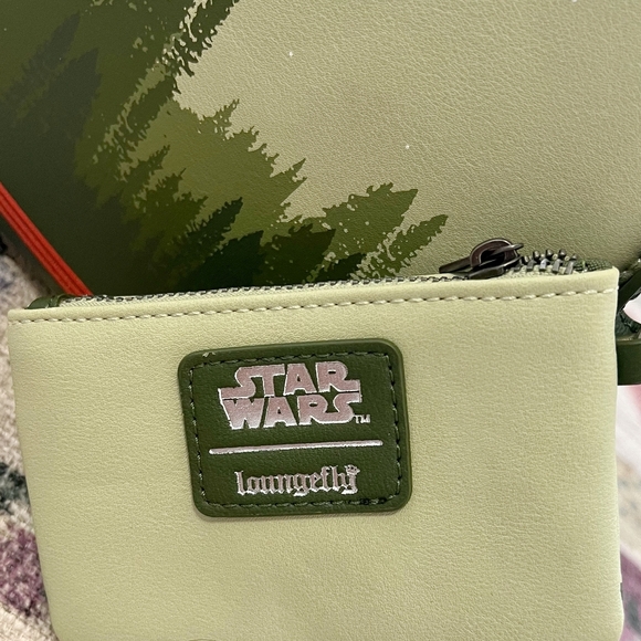 NWT Loungefly Star Wars Endor Convertible Mini Backpack - Picture 9 of 11